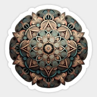 Mandala Design V4 Sticker